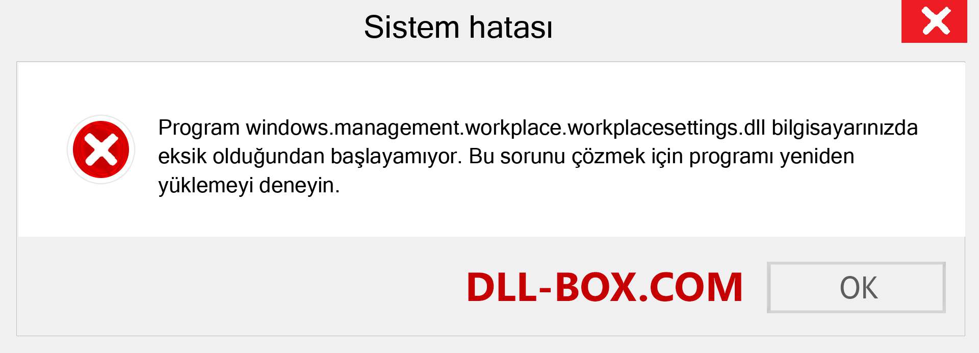 windows.management.workplace.workplacesettings.dll dosyası eksik mi? Windows 7, 8, 10 için İndirin - Windows'ta windows.management.workplace.workplacesettings dll Eksik Hatasını Düzeltin, fotoğraflar, resimler